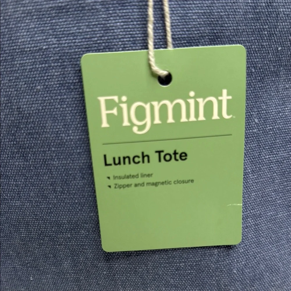 Figmint Blue Lunch Tote - Picture 2 of 7